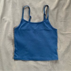AE Crop Cami (Blue)